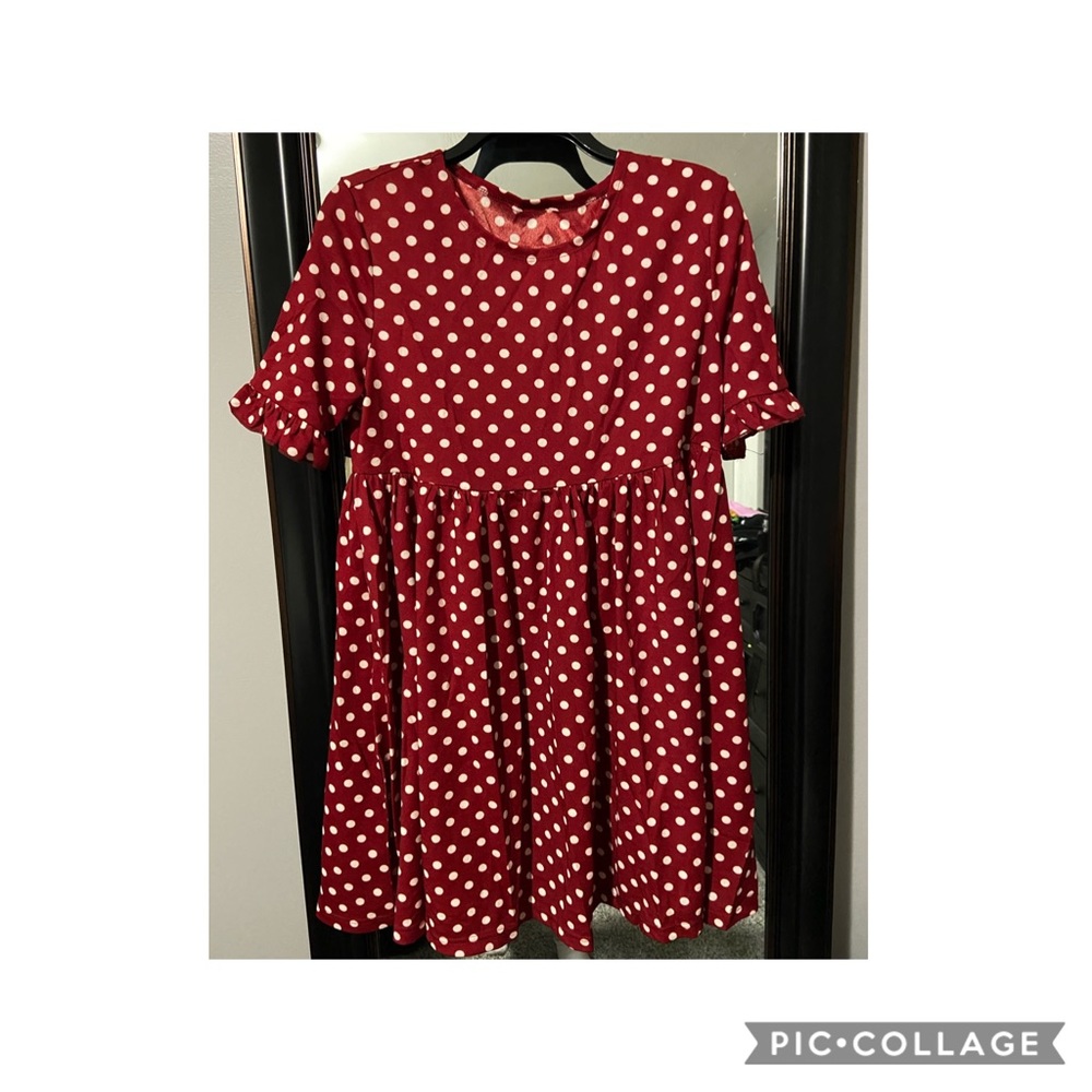 Red Polka Dot Dress